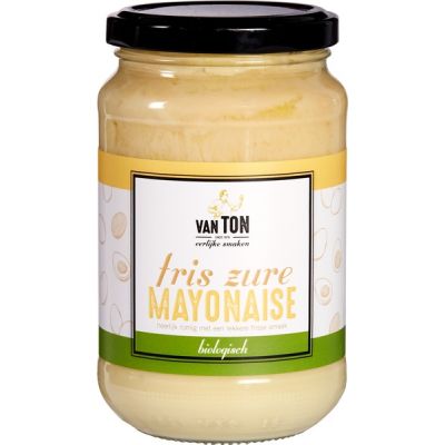 Mayonaise fris zuur groot van Ton, 12x 330 ml